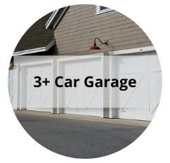 3 car garage home search